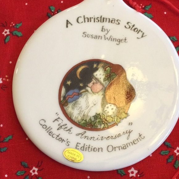 Susan Winget “A Christmas Story” set of 5 dates ornaments 1999-2003. New. - Picture 3 of 7